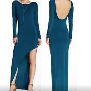 Young Fabulous Broke Krystal turquoise maxi dress